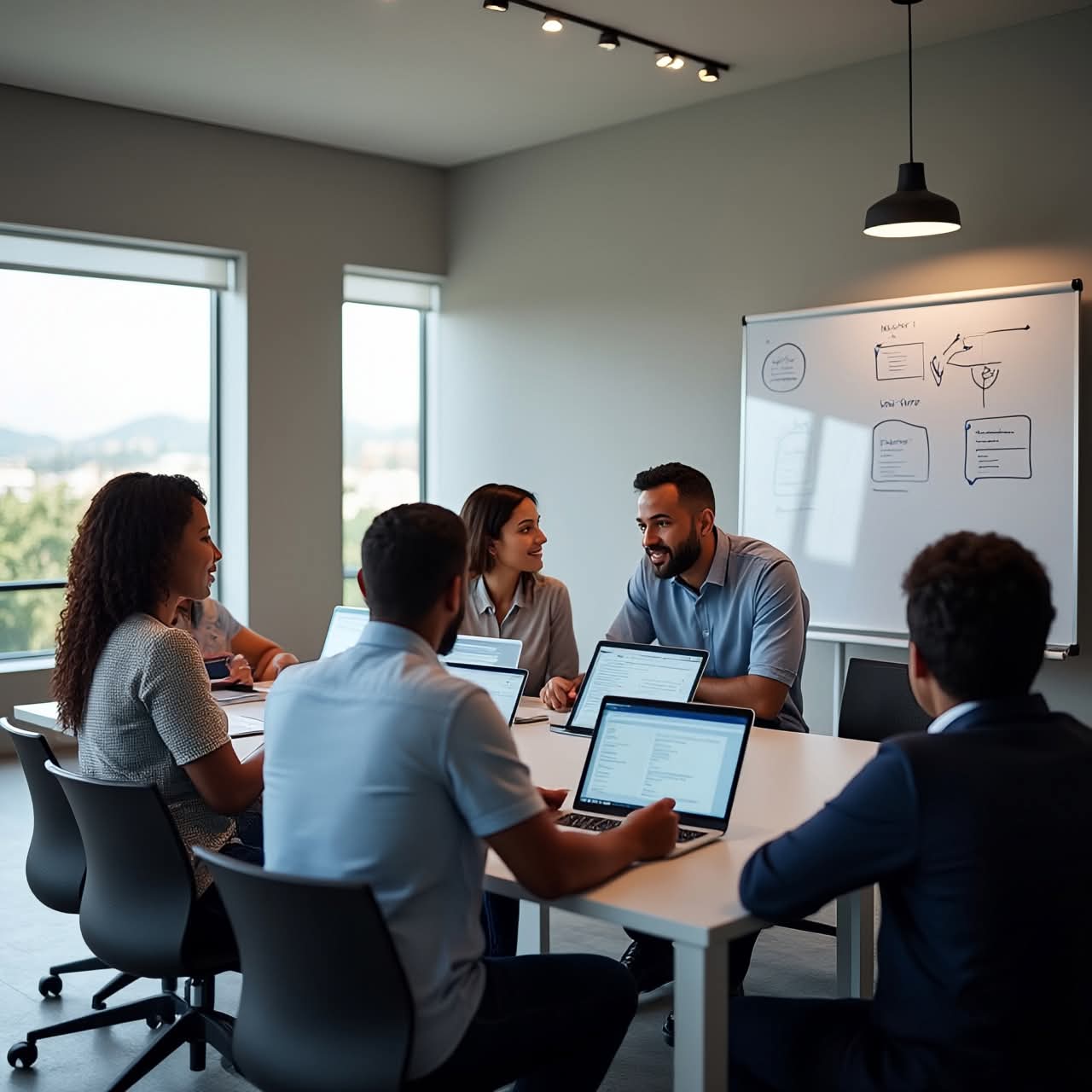 Réunion professionnelle de suivi